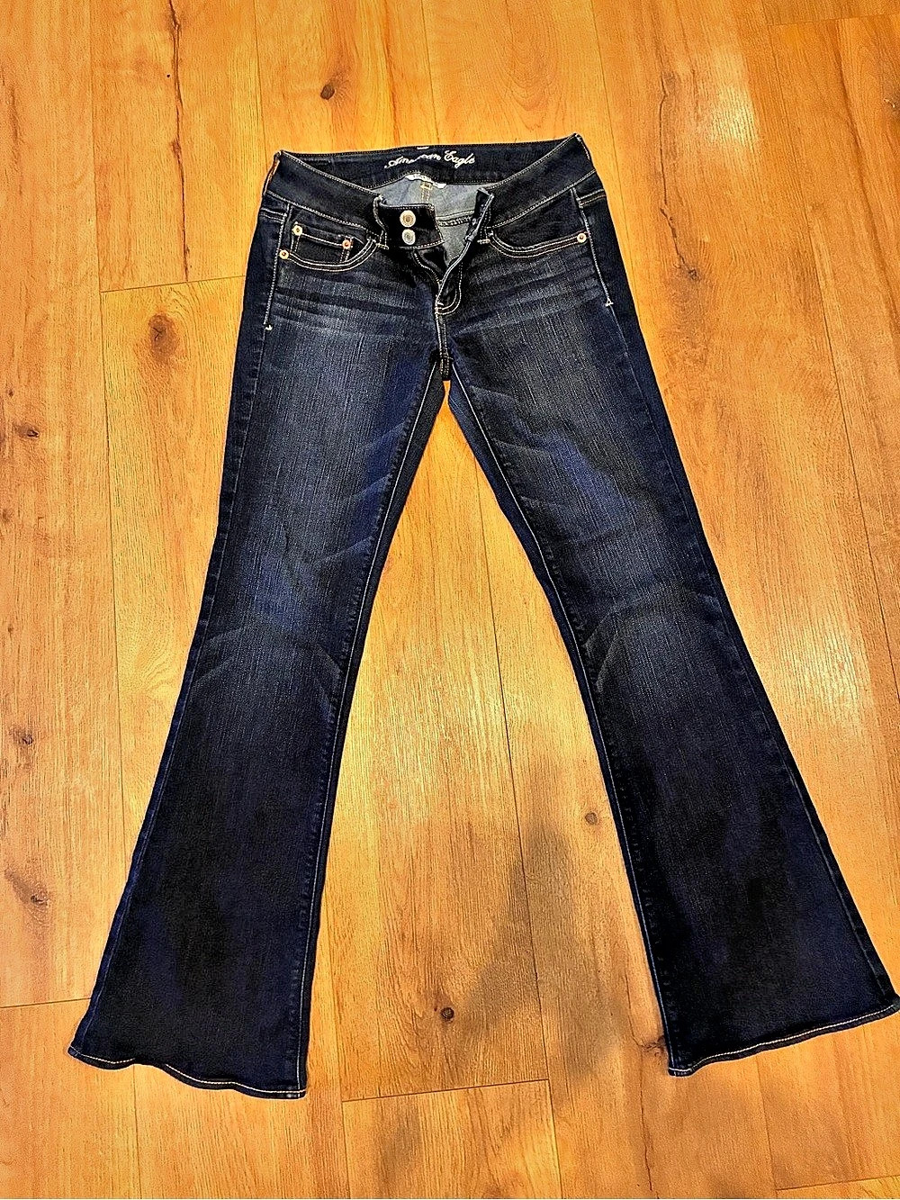 American Eagle Artist Jeans in Blue Size 4